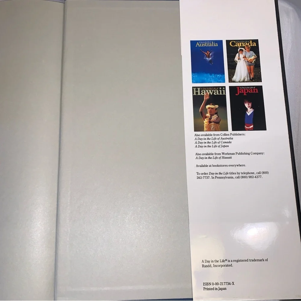 A Day in the Life of America Book 272 Pages Scrapbook of a Nation 200 photos